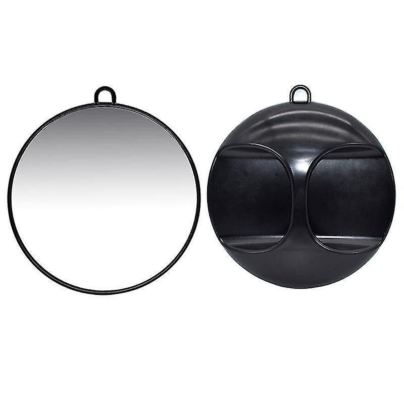 Foto 2 | Espejo De Maquillaje Huoguo  Retrovisor  Portátil  Redondo  Negro - Venta Internacional.