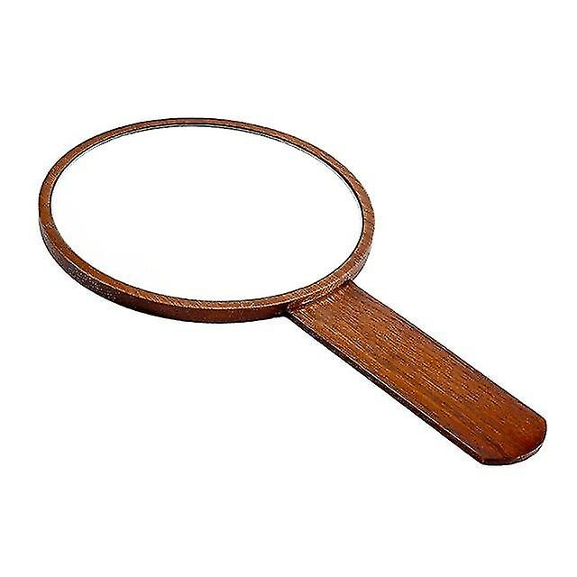 Foto 2 pulgar | Espejo De Maquillaje Huoguo  Madera Maciza De Roble  Alta Definición  15 Cm - Venta Internacional.