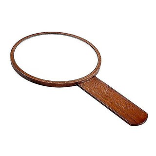 Foto 1 | Espejo De Maquillaje Huoguo Madera Maciza De Roble Alta Definición 15 Cm - Venta Internacional.
