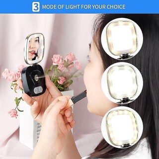 Foto 3 | Espejo De Maquillaje Pulverizador Y Humidificador Nano Mist Con Luz Led - Venta Internacional.