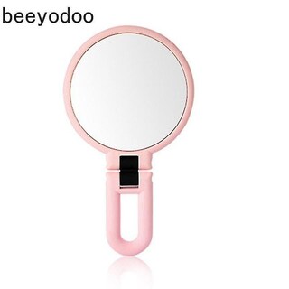 Foto 1 | Espejo De Maquillaje Huoguo 10 Aumentos 360° Plegable Rosa - Venta Internacional.