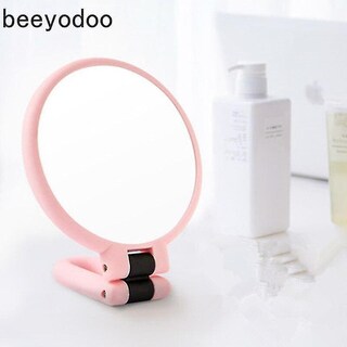 Foto 3 | Espejo De Maquillaje Huoguo 10 Aumentos 360° Plegable Rosa - Venta Internacional.