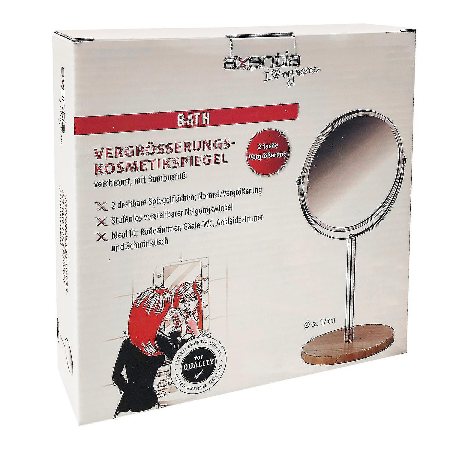 Foto 4 pulgar | Espejo De Doble Cara Con Soporte De Bambú Huoguo - Venta Internacional.