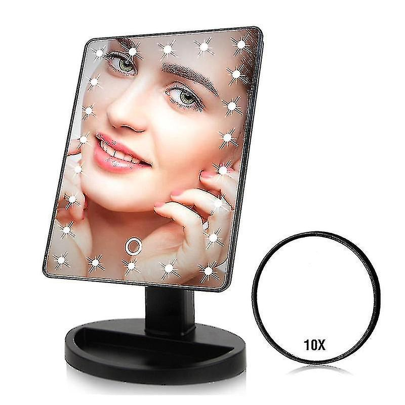 Foto 2 | Espejo De Maquillaje Huoguo 16/22 Con Luces Led  Pantalla Táctil  Color Blanco - Venta Internacional.