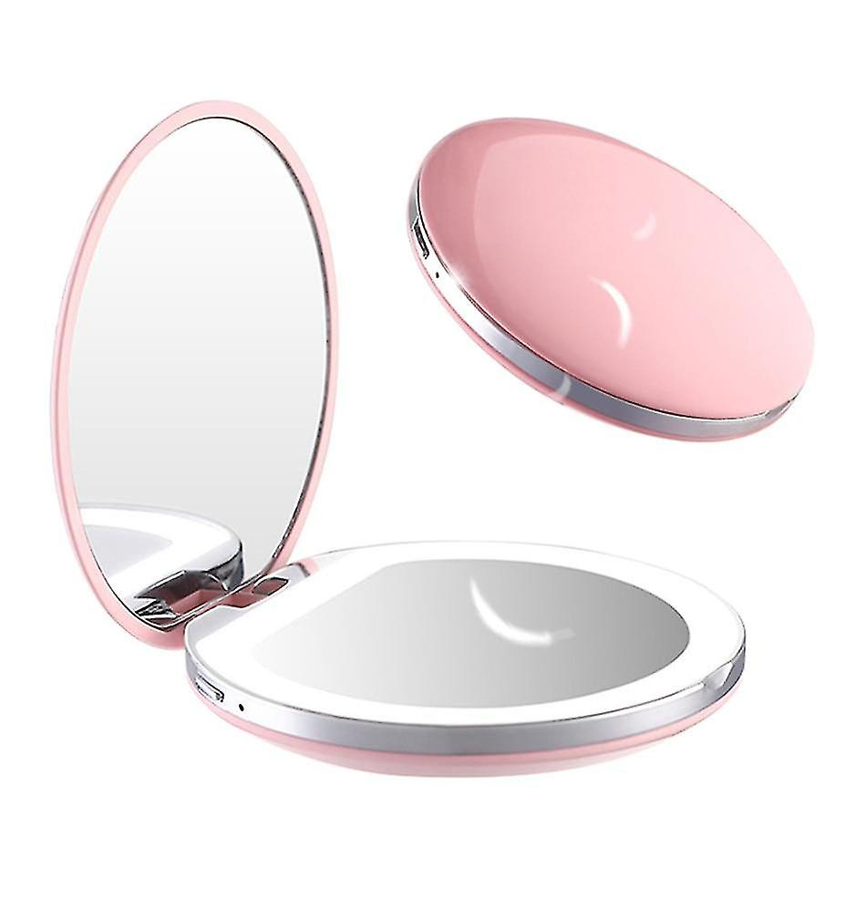 Foto 1 | Espejo De Maquillaje Huoguo  Espejos Faciales Con Aumento De 3 Aumentos  Recargable Por Usb - Venta Internacional.