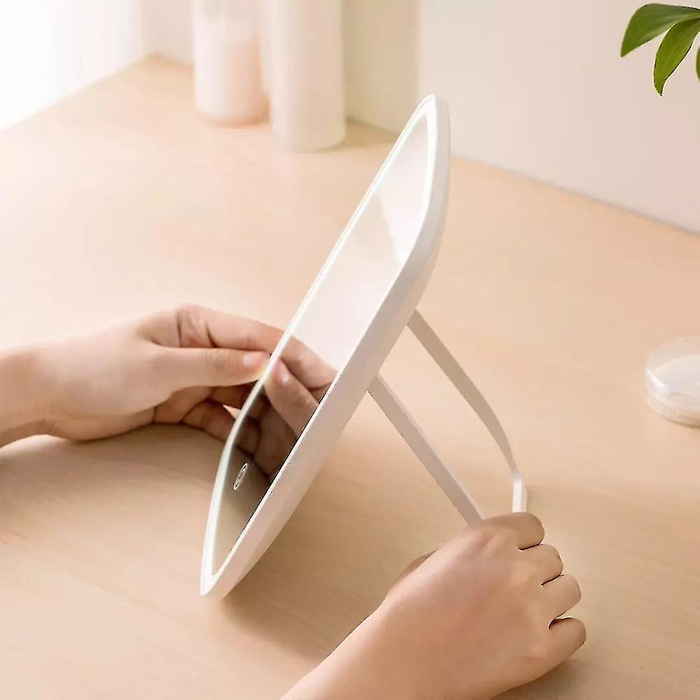 Foto 2 | Espejo De Maquillaje Huoguo Con Control Táctil Led Y Soporte  Color Blanco - Venta Internacional.