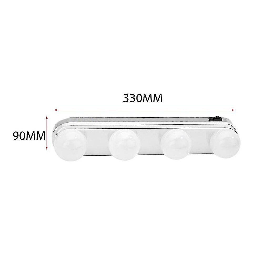 Foto 2 | Luces Led Para Espejo De Tocador  Espejos Faciales Huoguo  Blancos - Venta Internacional.
