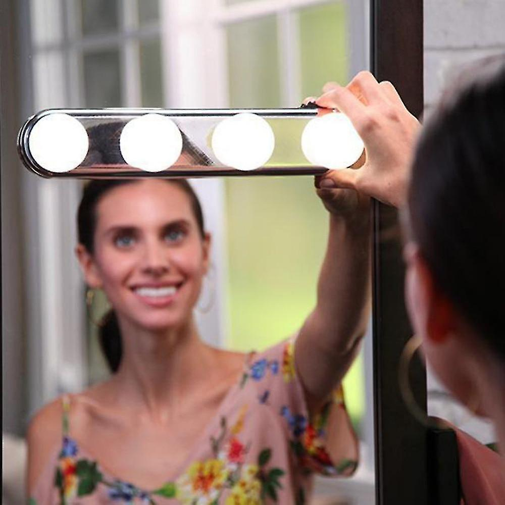 Foto 4 pulgar | Luces Led Para Espejo De Tocador  Espejos Faciales Huoguo  Blancos - Venta Internacional.