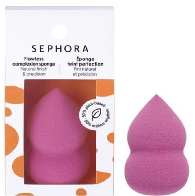 Esponja de Maquillaje Facial Sephora color Rosa Perfection Sponge Original $692