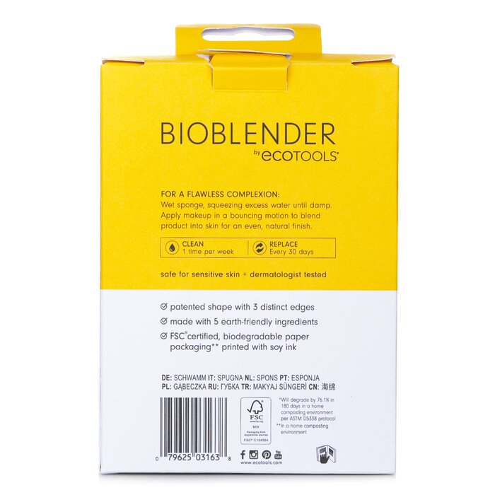 Foto 3 | Bioblender Ecotools Sponge dúo para Maquillaje - Venta Internacional