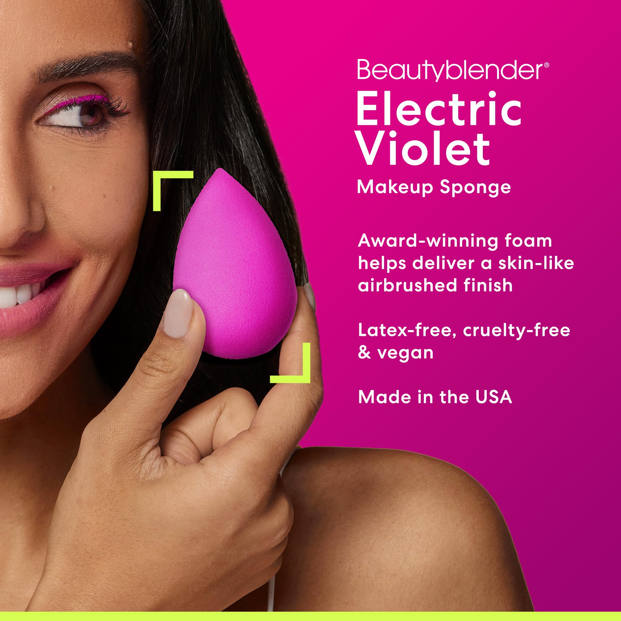 Foto 5 pulgar | Esponja De Maquillaje Beautyblender Electric Violet Supersoft Foam - Venta Internacional.