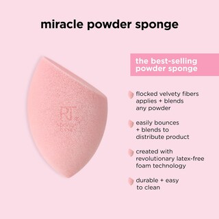 Foto 5 | Esponja Para Mezclar Maquillaje Real Techniques Miracle Powder, 1 Unidad - Venta Internacional.