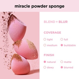 Foto 7 | Esponja Para Mezclar Maquillaje Real Techniques Miracle Powder, 1 Unidad - Venta Internacional.