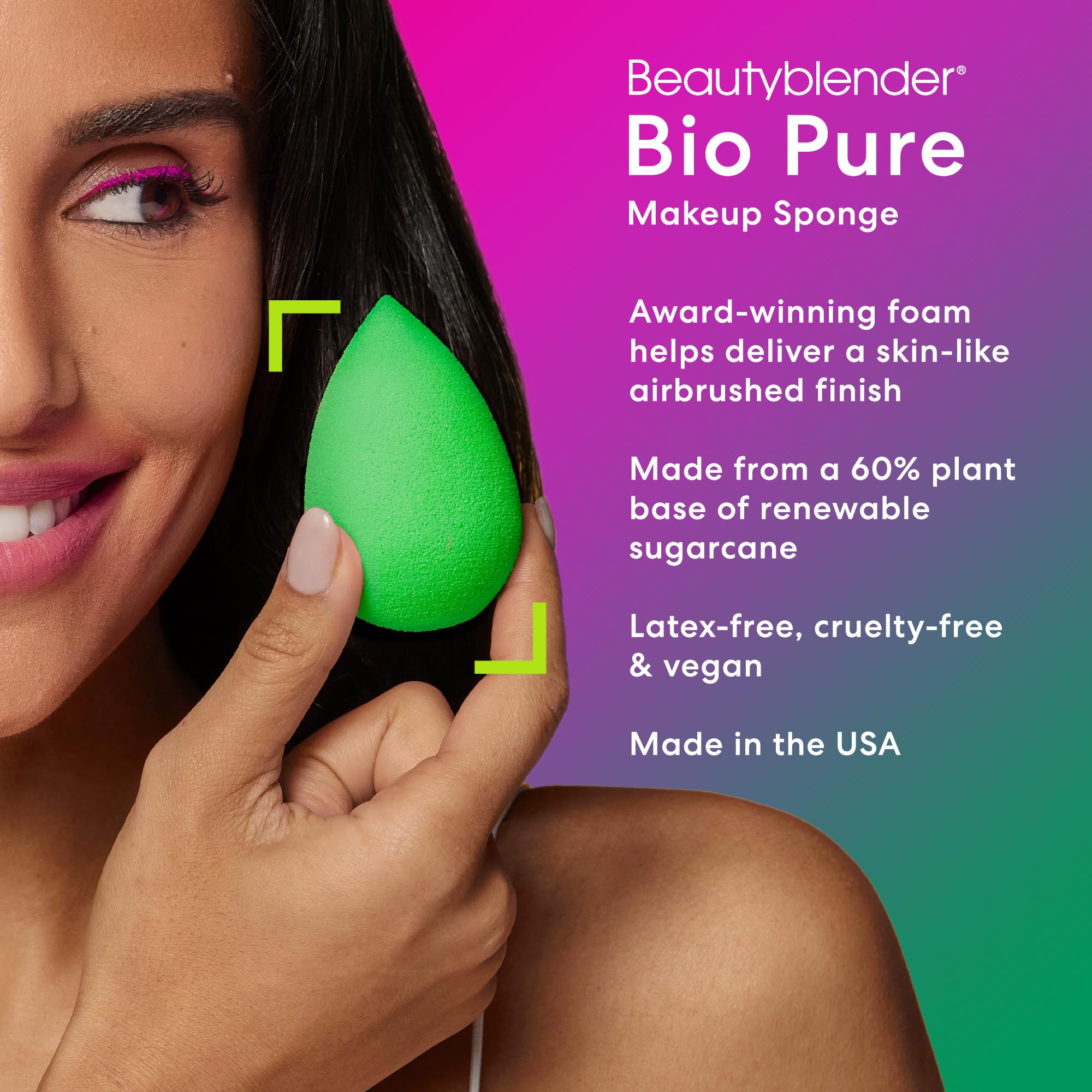 Foto 5 pulgar | Esponja De Maquillaje Beautyblender  Bio Pure Supersoft Foam - Venta Internacional.