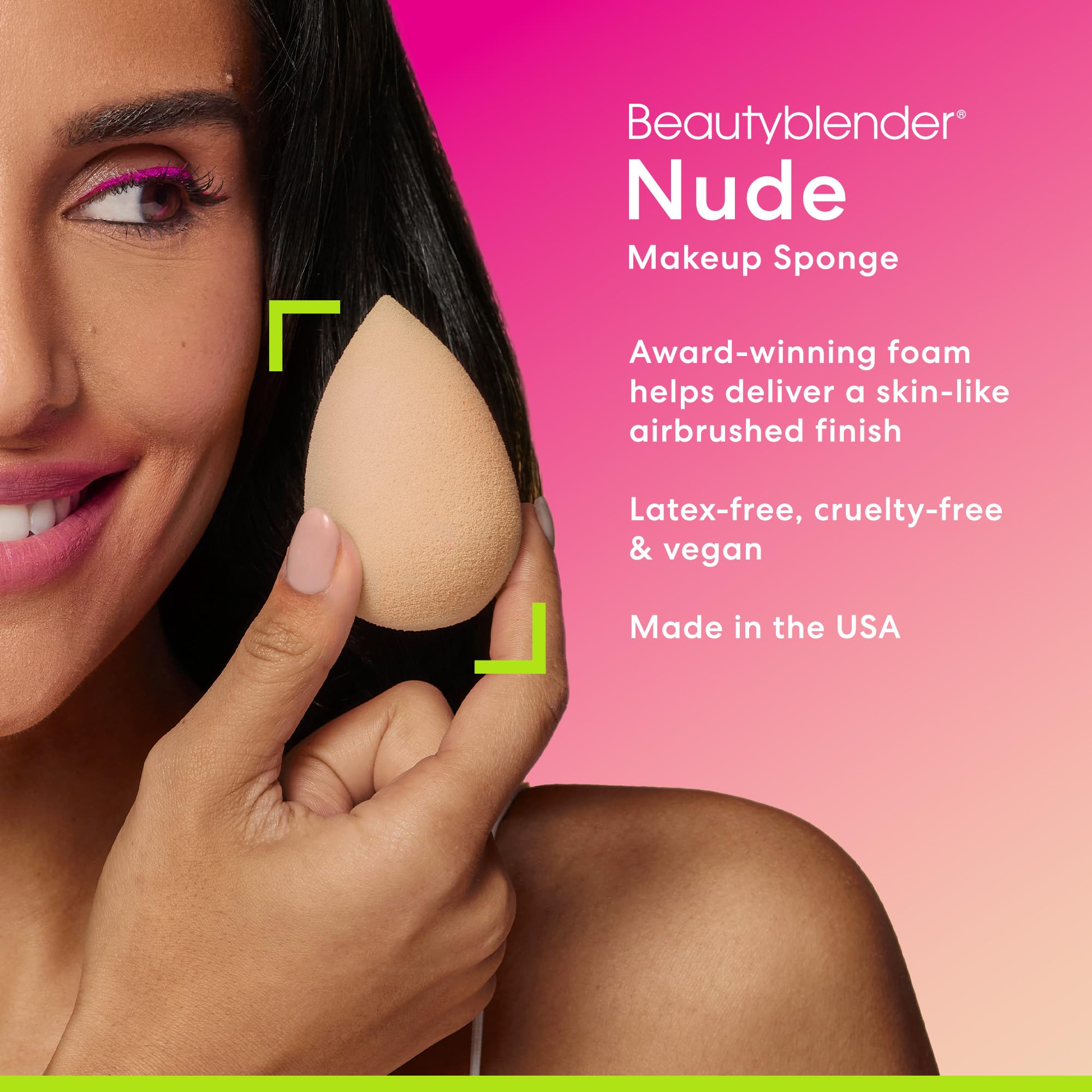 Foto 5 pulgar | Esponja De Maquillaje Beautyblender  Nude Beige, Espuma Supersuave - Venta Internacional.