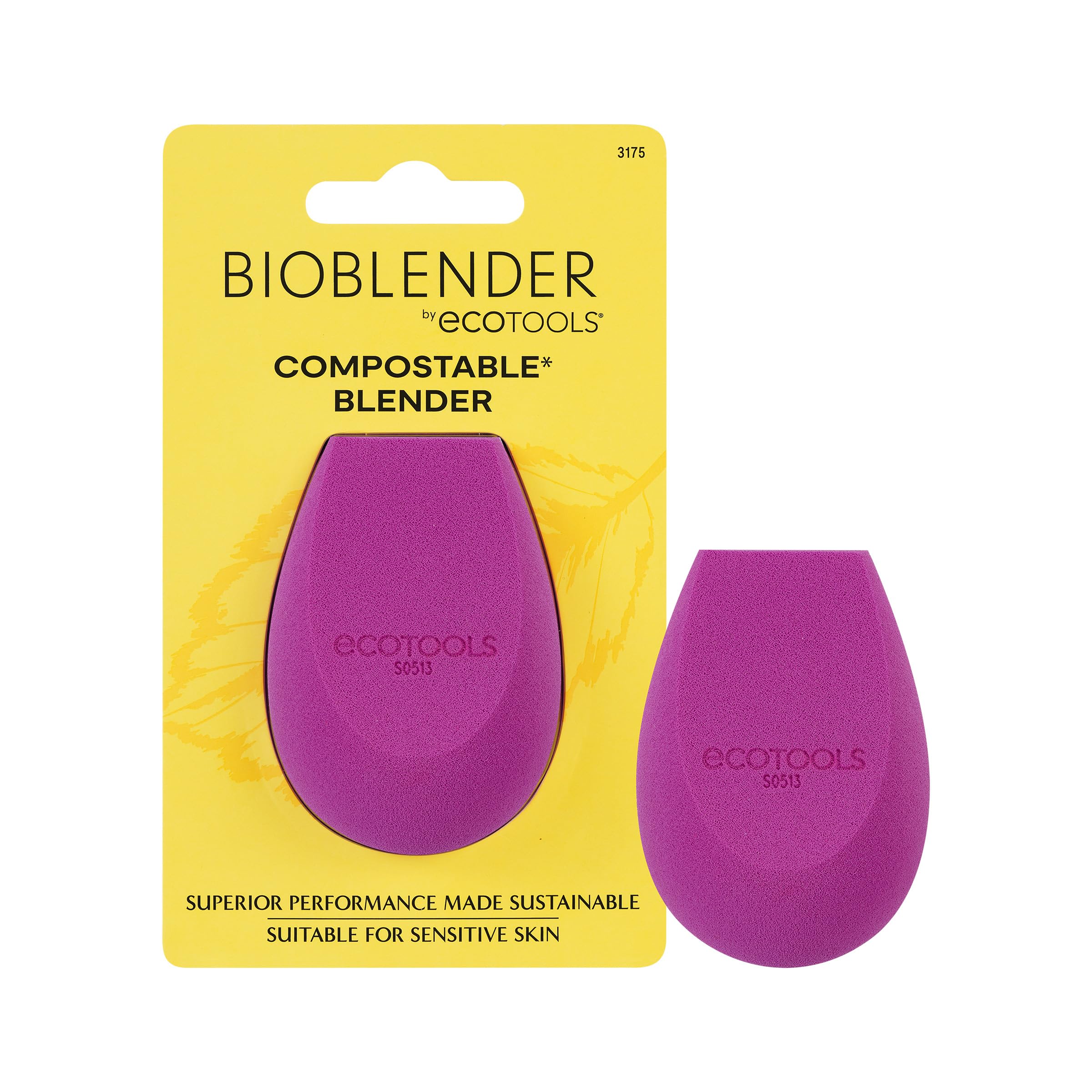 Foto 2 pulgar | Esponja De Maquillaje Ecotools Bioblender, Compostable, 1 Unidad - Venta Internacional.