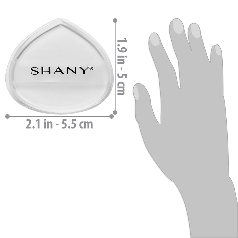 Foto 5 pulgar | Esponja Para Mezclar Maquillaje Shany Stay Jelly Silicone Clear - Venta Internacional.