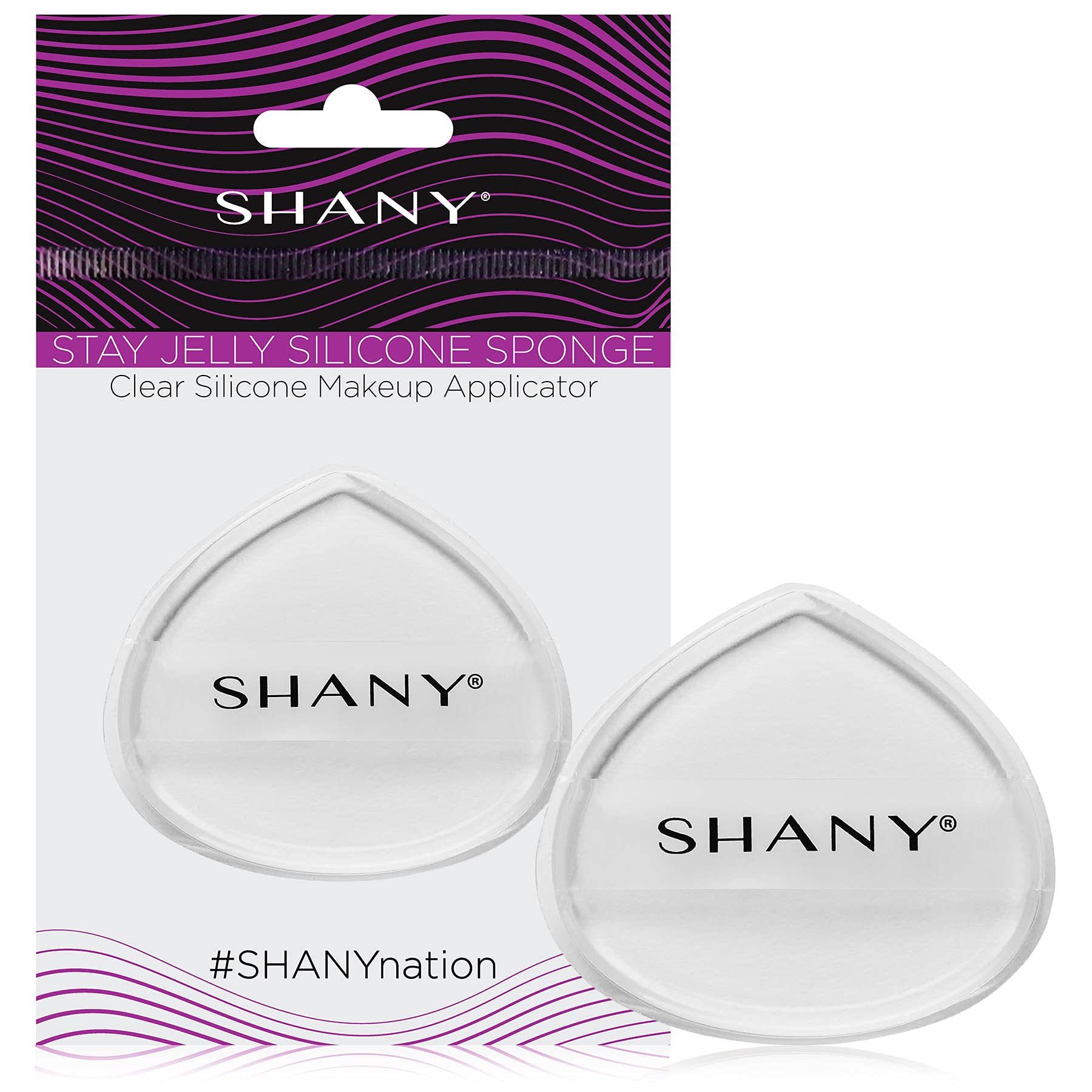 Foto 6 pulgar | Esponja Para Mezclar Maquillaje Shany Stay Jelly Silicone Clear - Venta Internacional.