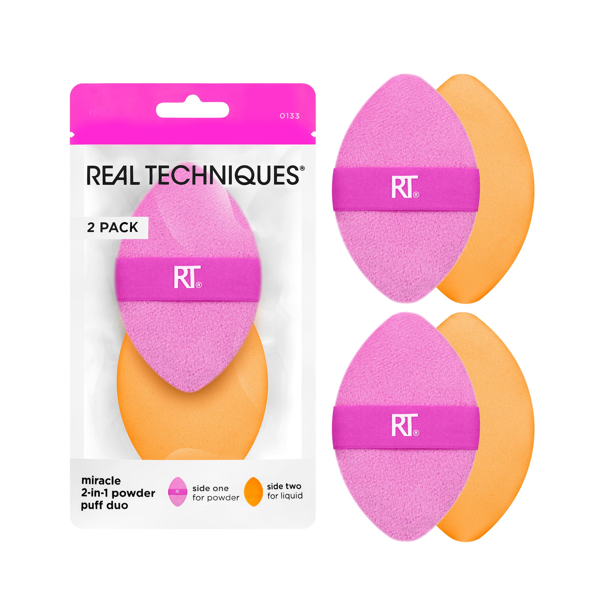 Mezcla De Maquillaje Puff Real Techniques Miracle 2 En 1 X2 - Venta Internacional.