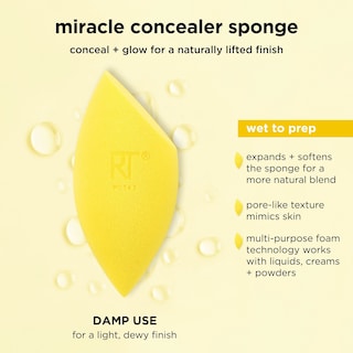 Foto 6 | Esponja Para Mezclar Maquillaje Real Techniques Miracle Concealer - Venta Internacional.