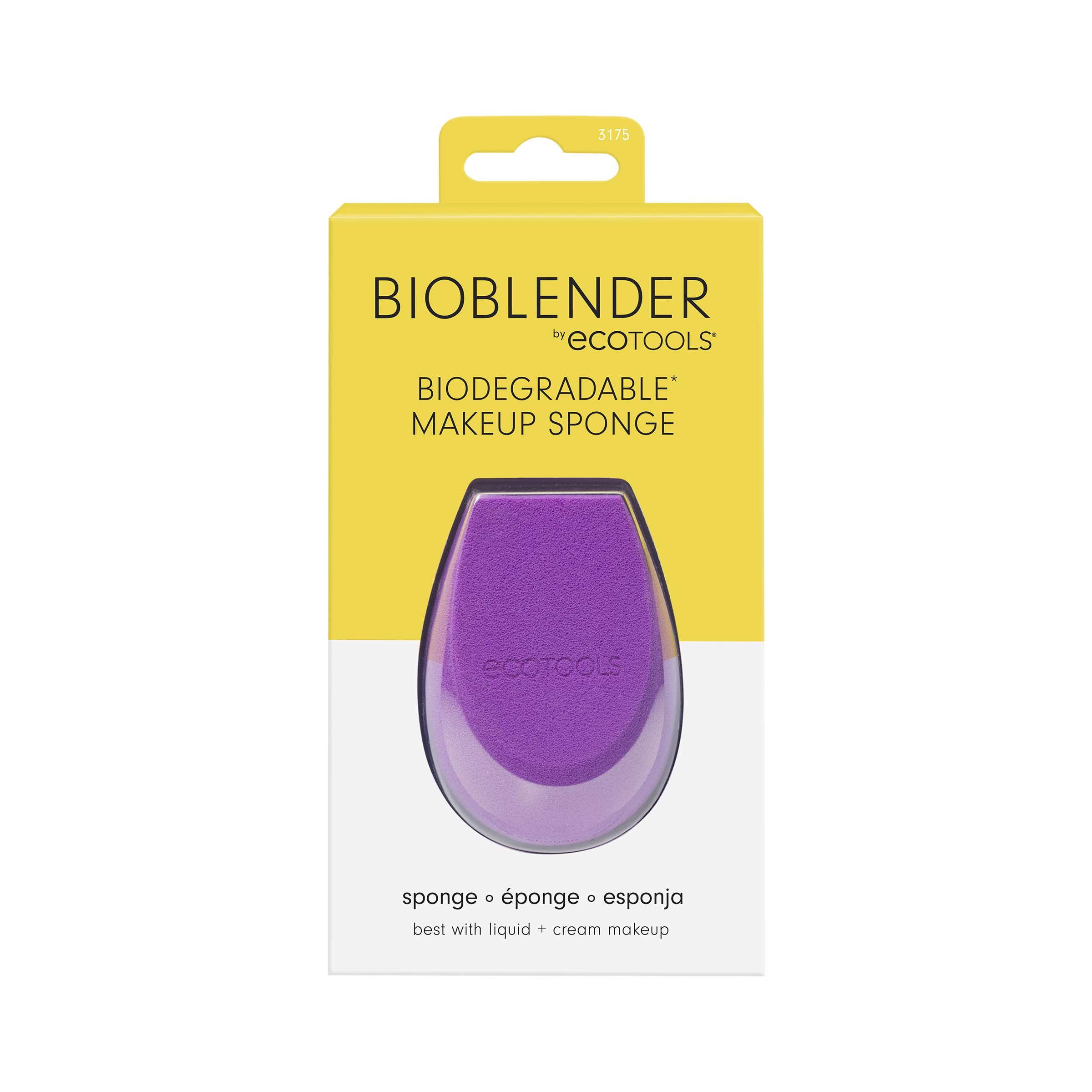 Foto 3 pulgar | Esponja De Maquillaje Ecotools Bioblender Compostable Purple X2 - Venta Internacional.