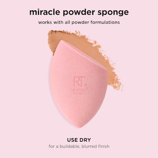 Foto 5 | Esponja Para Mezclar Maquillaje Real Techniques Miracle Powder, 2 Unidades - Venta Internacional.