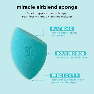 Foto 4 | Esponja De Maquillaje Real Techniques Miracle Airblend, 2 Unidades - Venta Internacional.