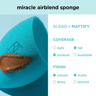 Foto 7 | Esponja De Maquillaje Real Techniques Miracle Airblend, 2 Unidades - Venta Internacional.