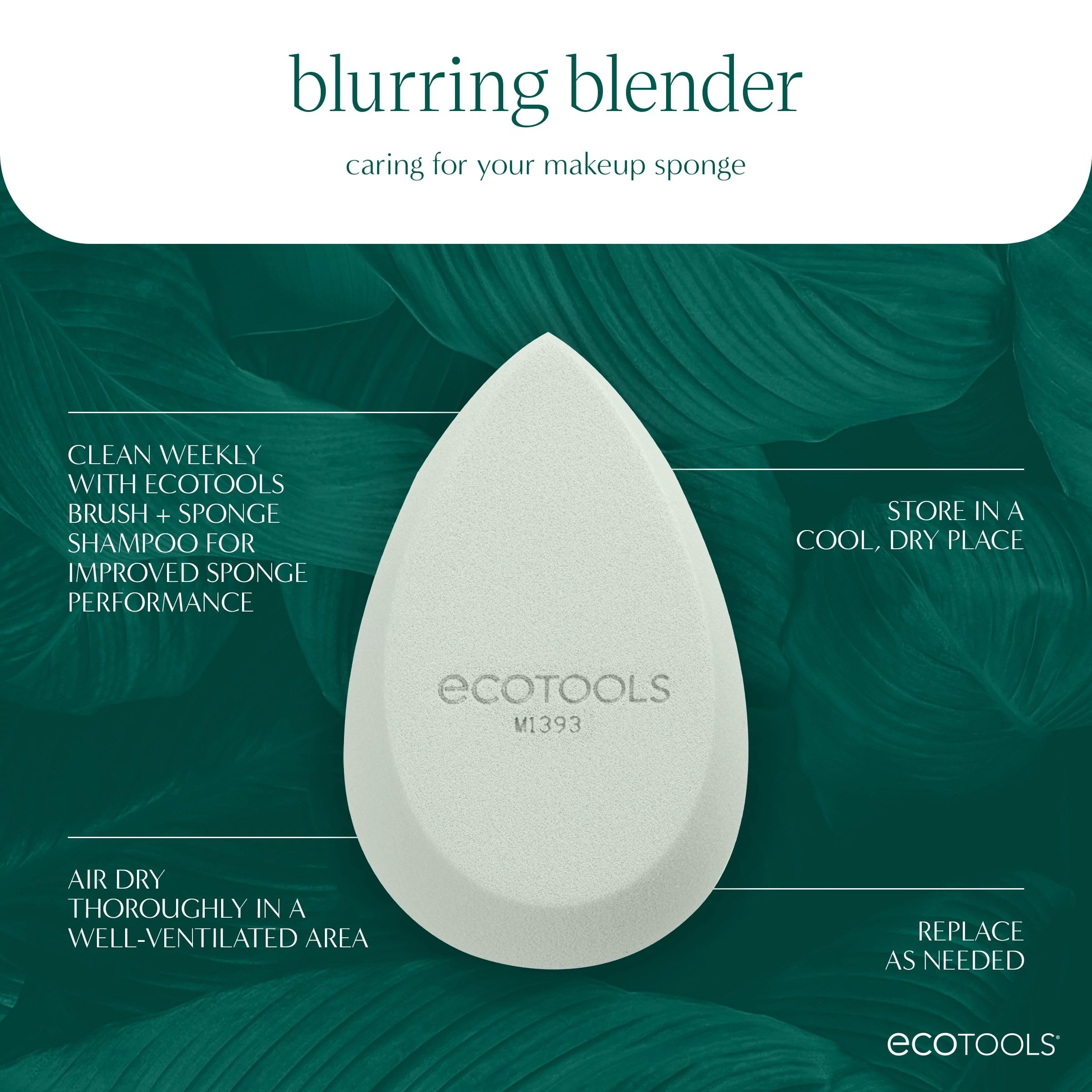 Foto 6 | Dúo De Brochas Y Esponjas De Maquillaje Ecotools Blend + Blur, 2 Unidades - Venta Internacional.