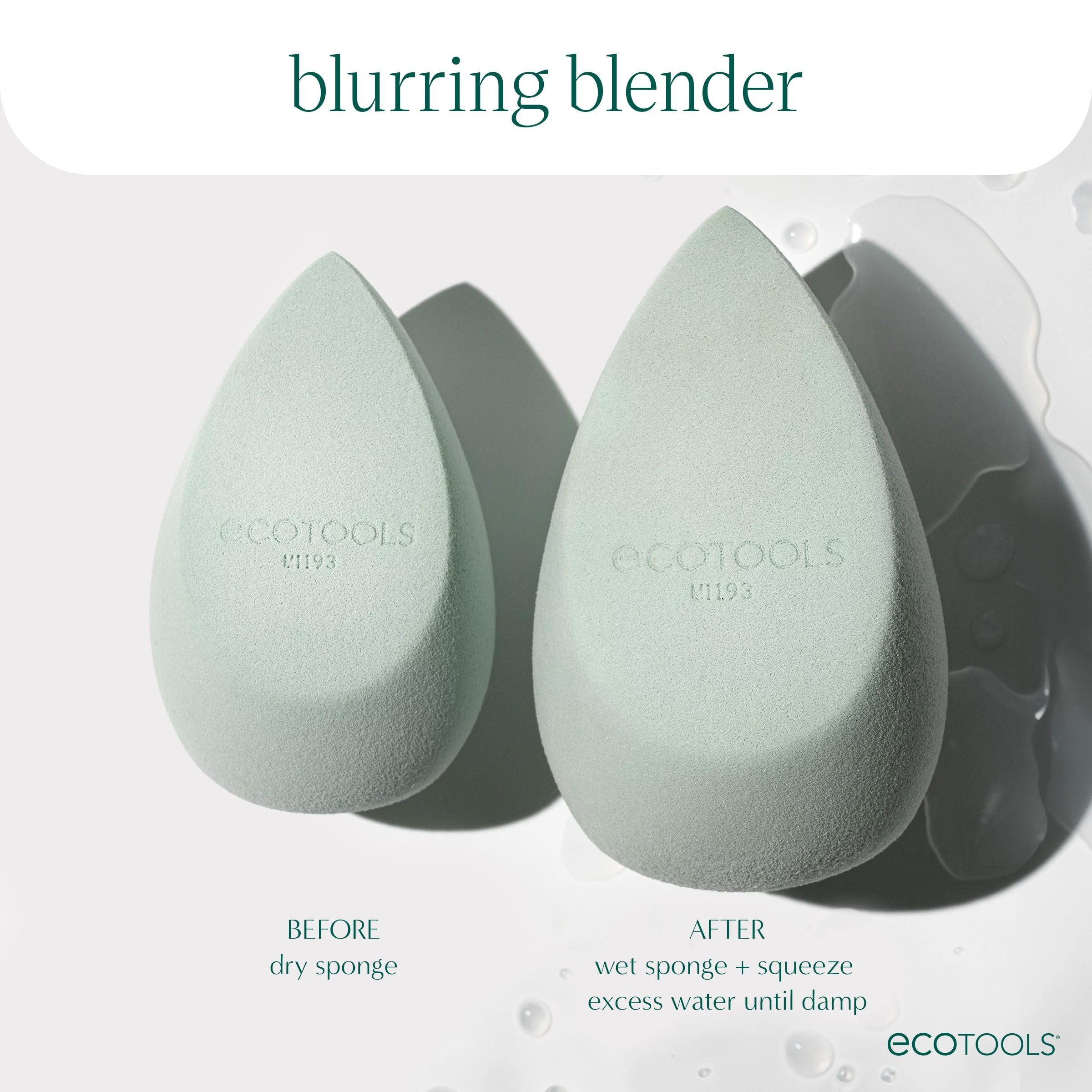 Foto 7 | Dúo De Brochas Y Esponjas De Maquillaje Ecotools Blend + Blur, 2 Unidades - Venta Internacional.