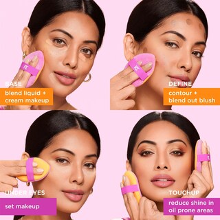 Foto 7 | Mezcla De Maquillaje Puff Real Techniques Miracle 2 En 1, 2 Unidades - Venta Internacional.