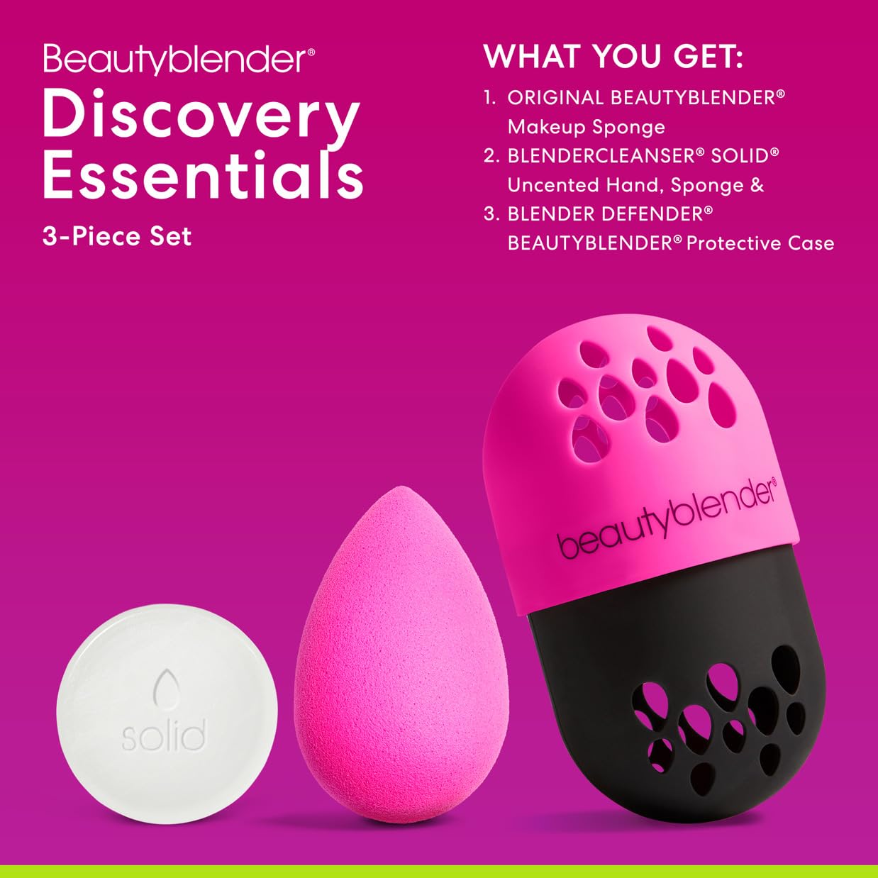 Foto 8 pulgar | Set De Esponjas De Maquillaje Beautyblender  Discovery Kit Con Limpiador - Venta Internacional.