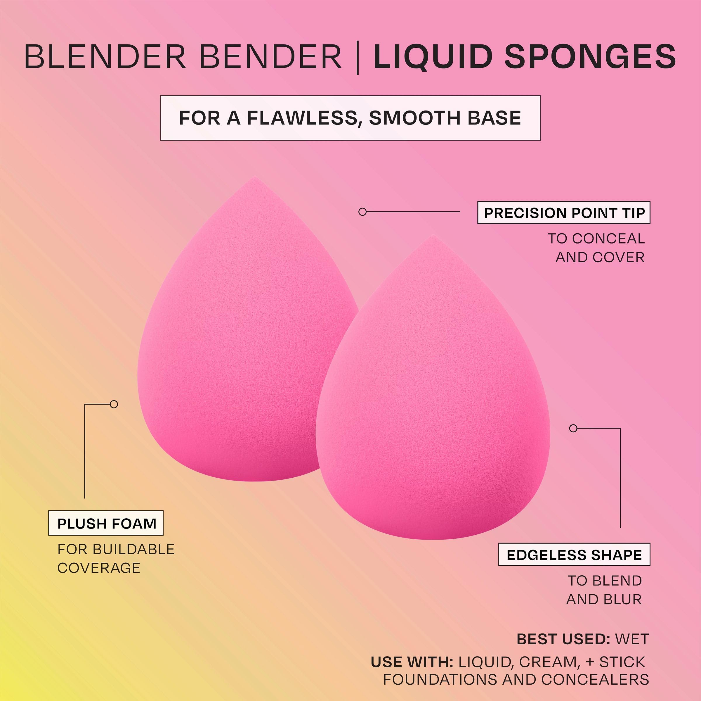 Foto 4 pulgar | Set De Esponjas De Maquillaje Freeman Blender Bender, 8 Unidades, Color Rosa - Venta Internacional.