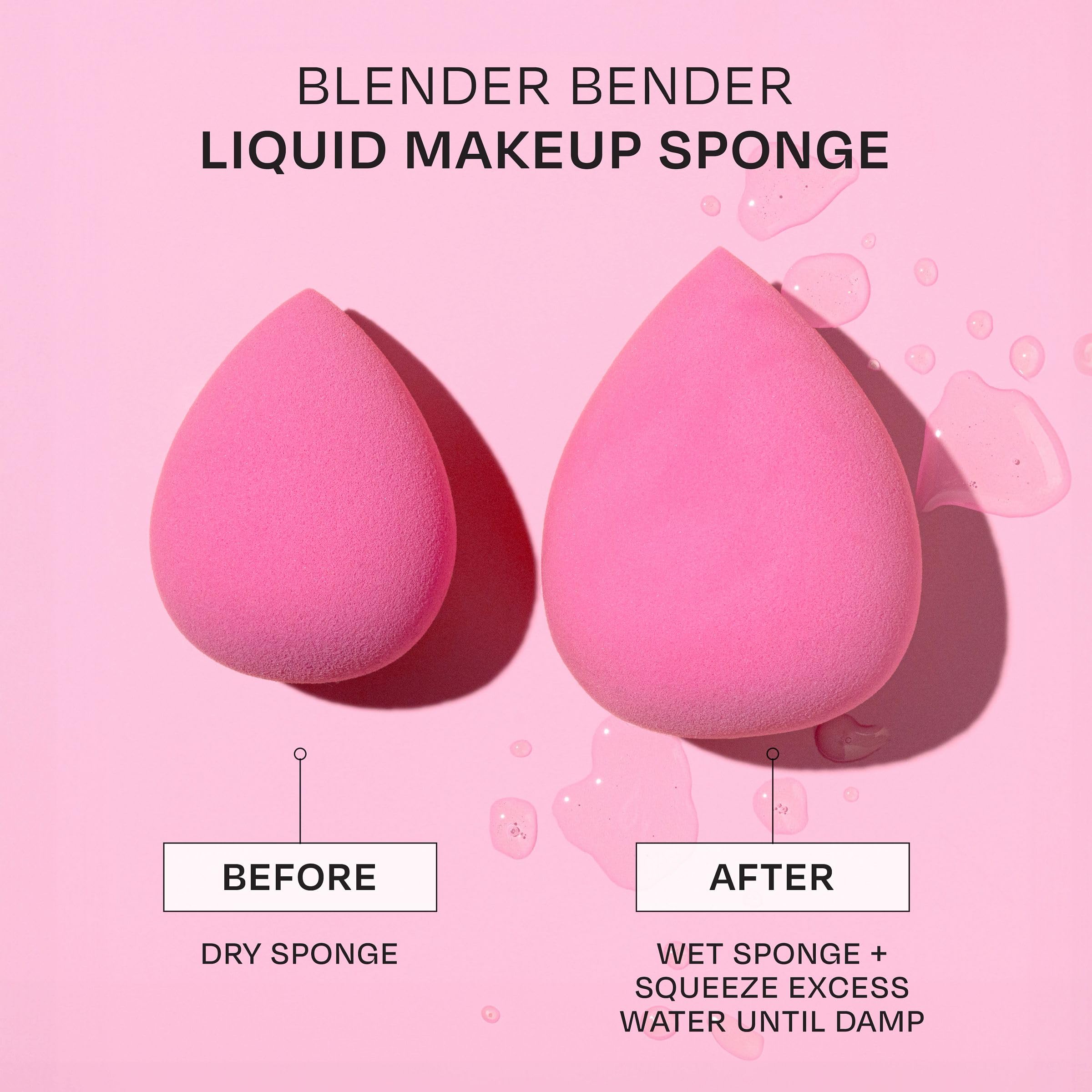 Foto 4 | Set De Esponjas De Maquillaje Freeman Blender Bender, 8 Unidades, Color Rosa - Venta Internacional.