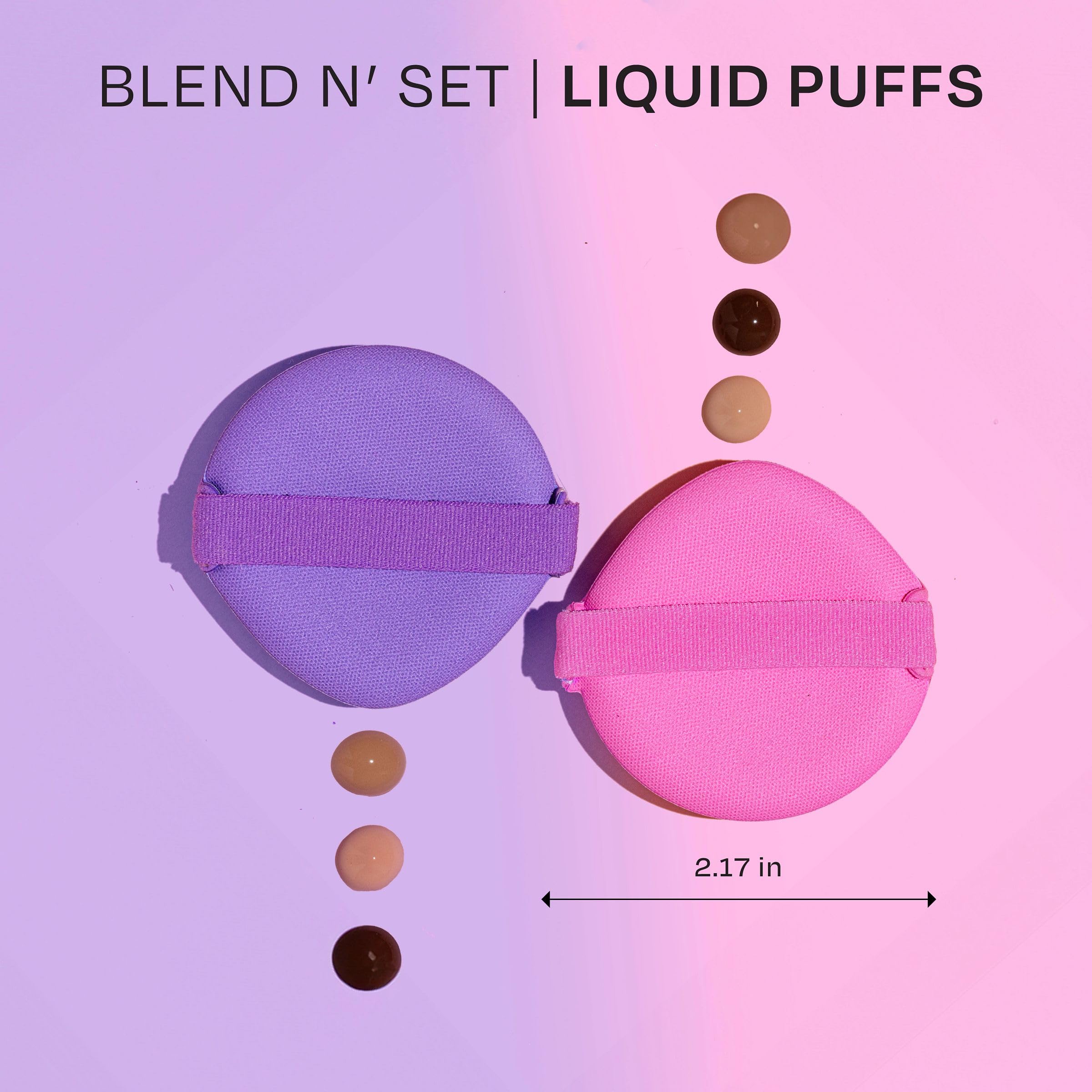 Foto 7 pulgar | Set De Esponjas De Maquillaje Freeman Blend N' Set Liquid Puff, 8 Unidades - Venta Internacional.