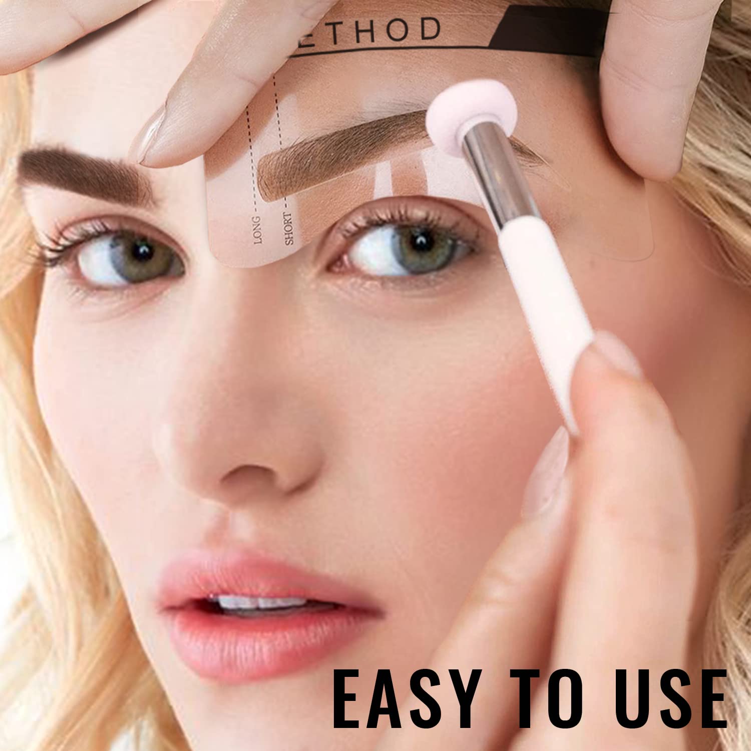 Foto 4 pulgar | Esponja de Maquillaje iMethod con Brocha para Cejas-Venta Internacional