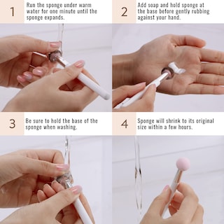 Foto 5 | Esponja de Maquillaje iMethod con Brocha para Cejas-Venta Internacional