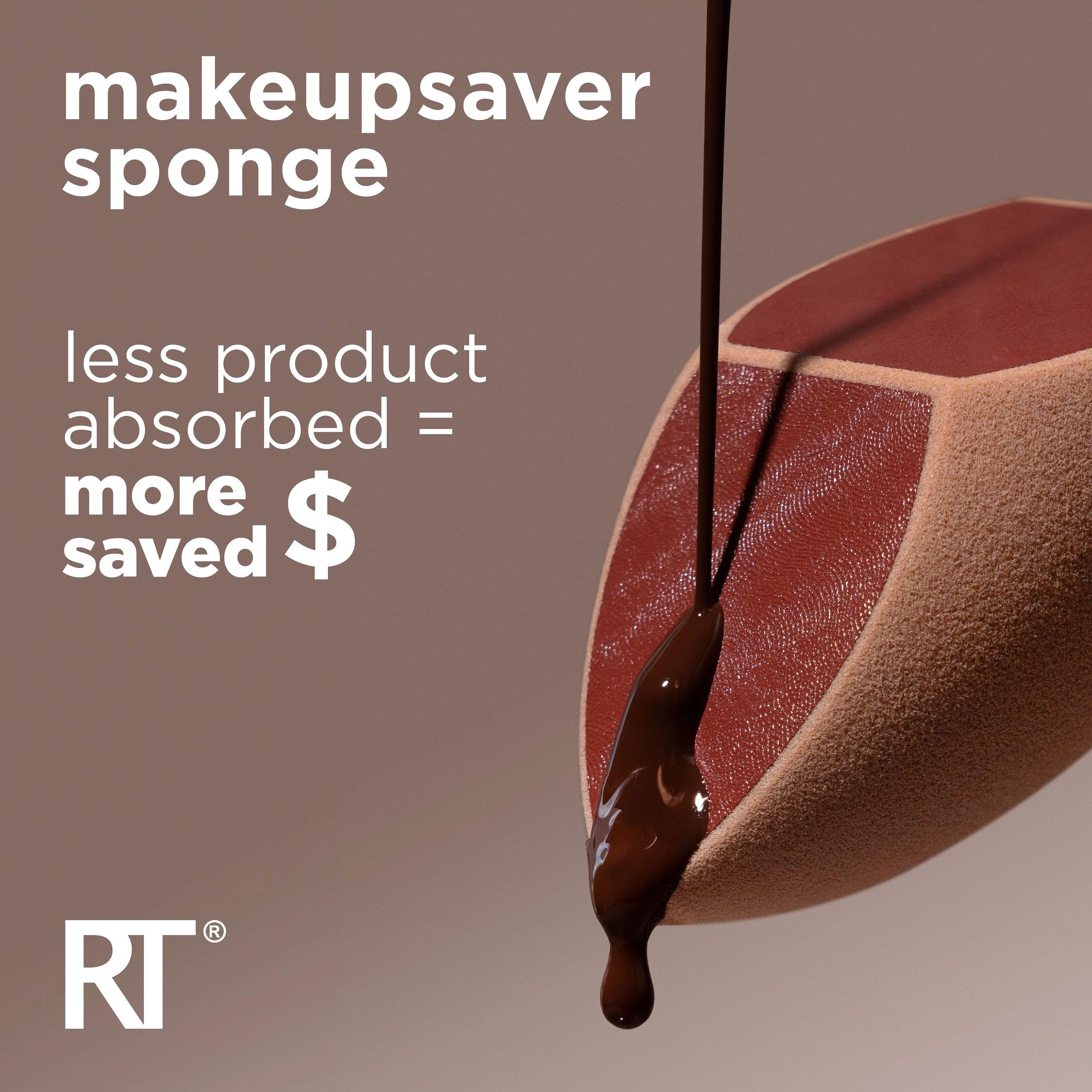 Foto 6 | Set De Maquillaje Real Techniques Makeupsaver Sponge + Brush Trio - Venta Internacional.