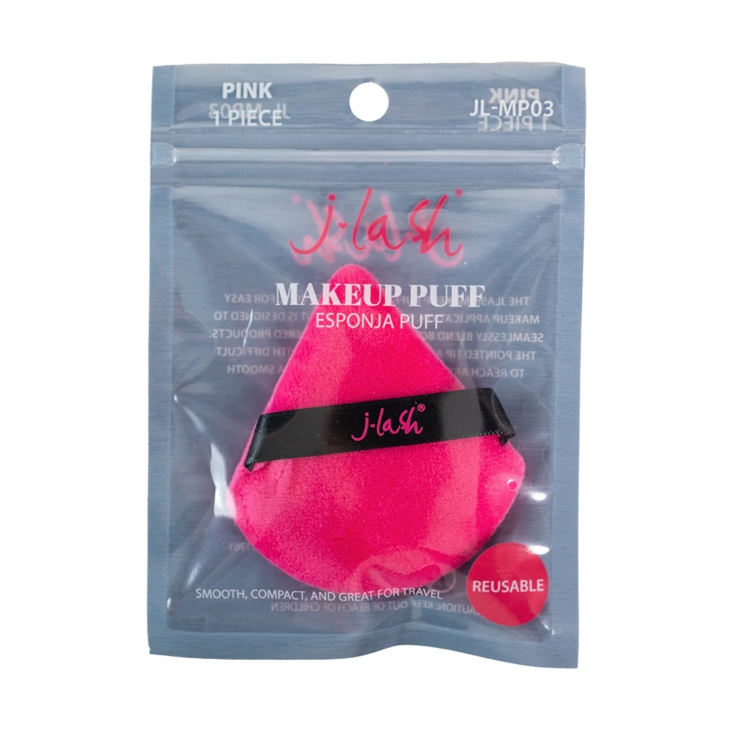 Foto 3 pulgar | Esponja De Maquillaje J-lash Puff Para Acabado Liso, Color Rosa - Venta Internacional.