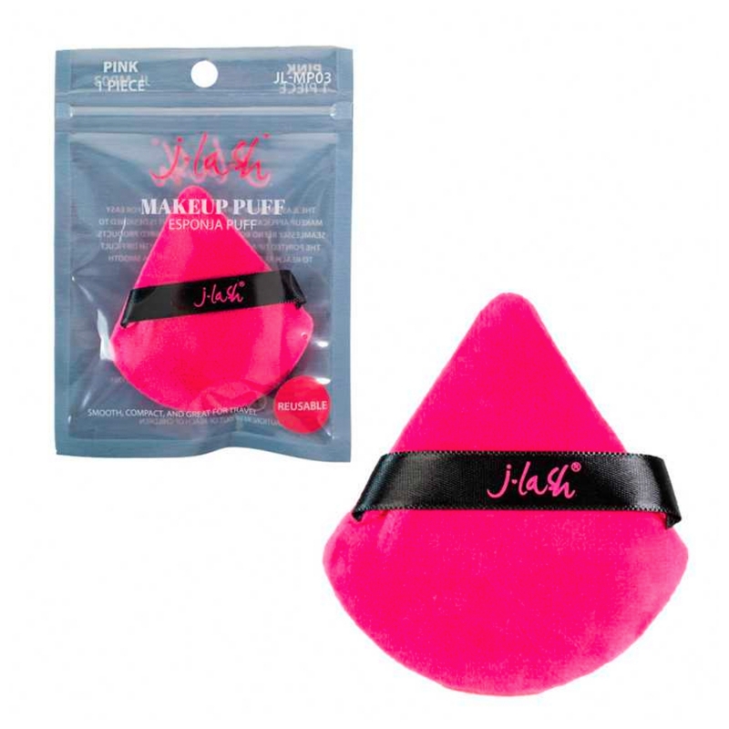 Foto 4 pulgar | Esponja De Maquillaje J-lash Puff Para Acabado Liso, Color Rosa - Venta Internacional.