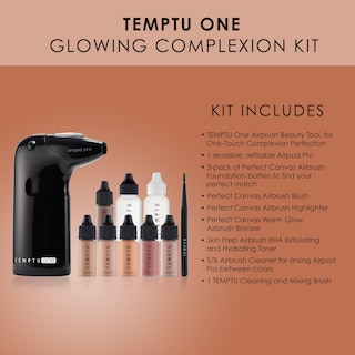 Foto 2 | Kit De Maquillaje Temptu One Airbrush Complexion Dark/deep, 11 Piezas - Venta Internacional.