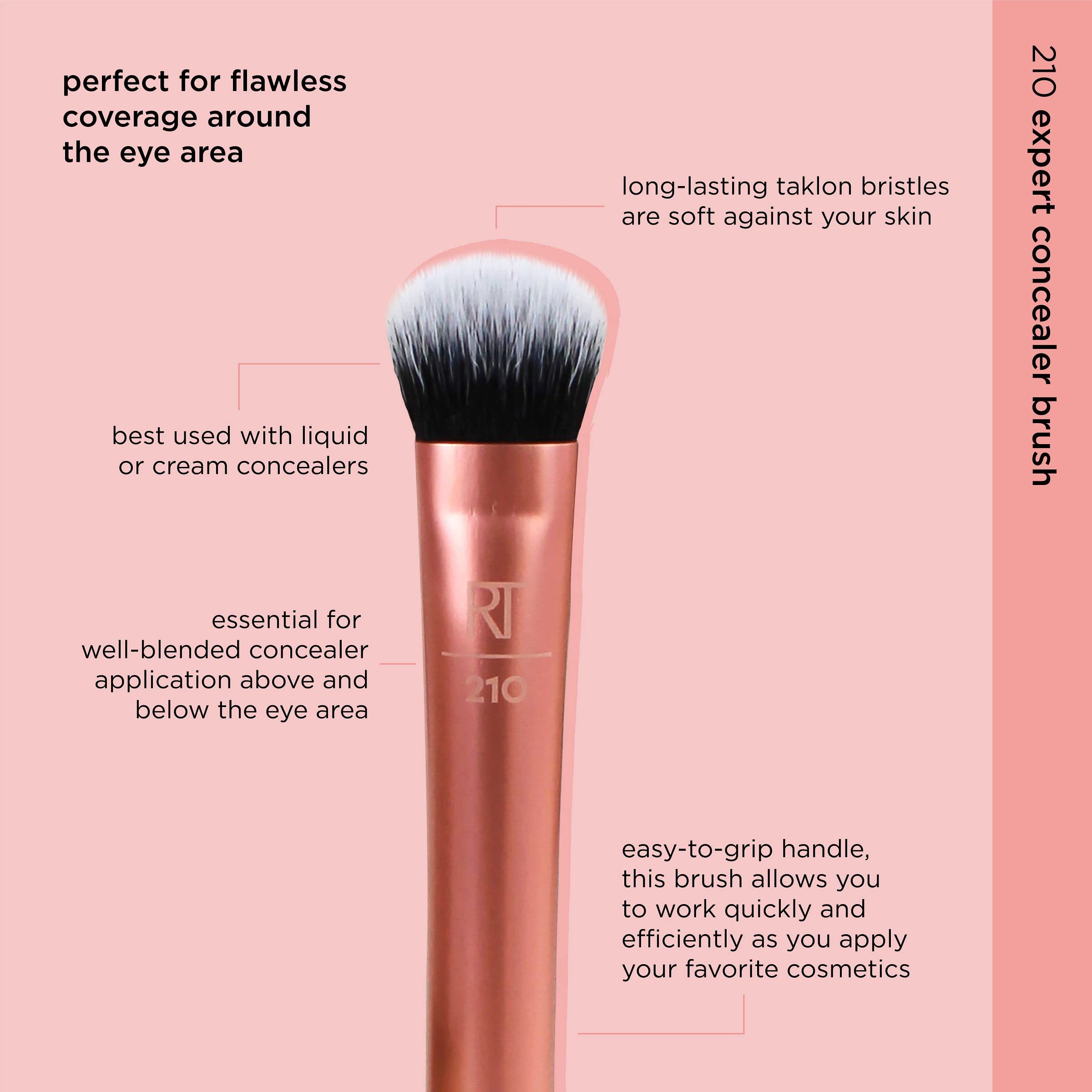 Foto 4 pulgar | Brocha De Maquillaje Real Techniques Expert Concealer, 1 Unidad - Venta Internacional.