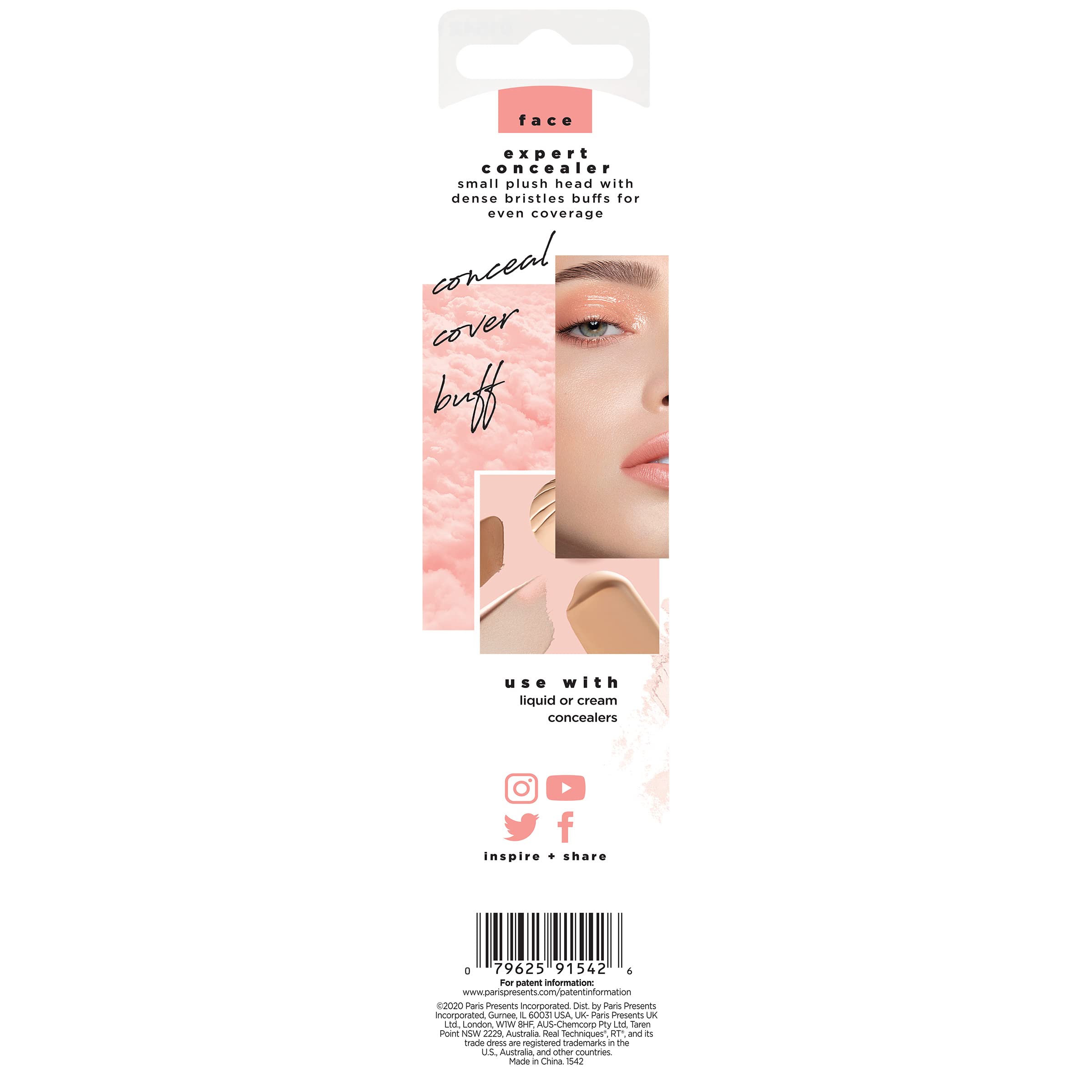 Foto 7 pulgar | Brocha De Maquillaje Real Techniques Expert Concealer, 1 Unidad - Venta Internacional.