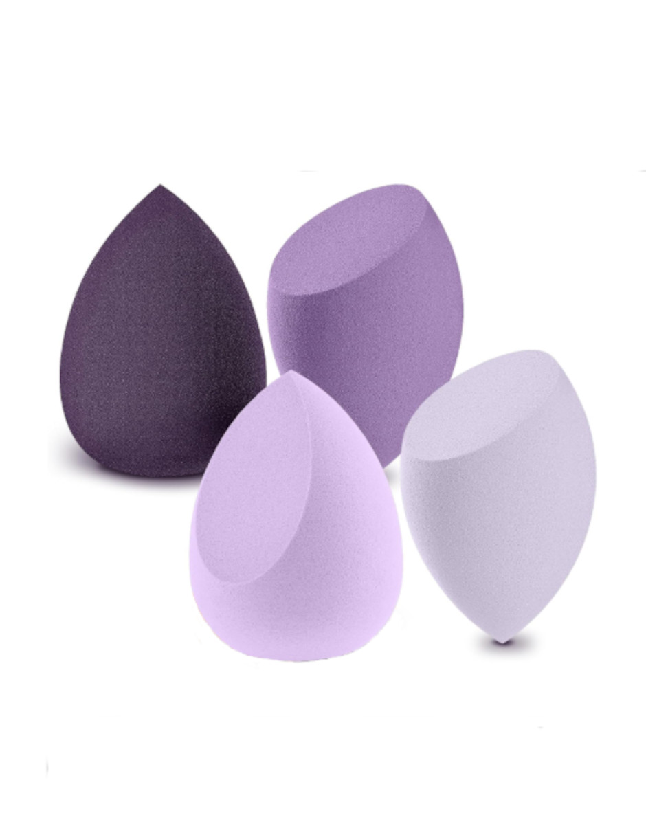Foto 3 pulgar | Kit Esponjas Para Maquillaje 4pzas +termo De Agua Güish
