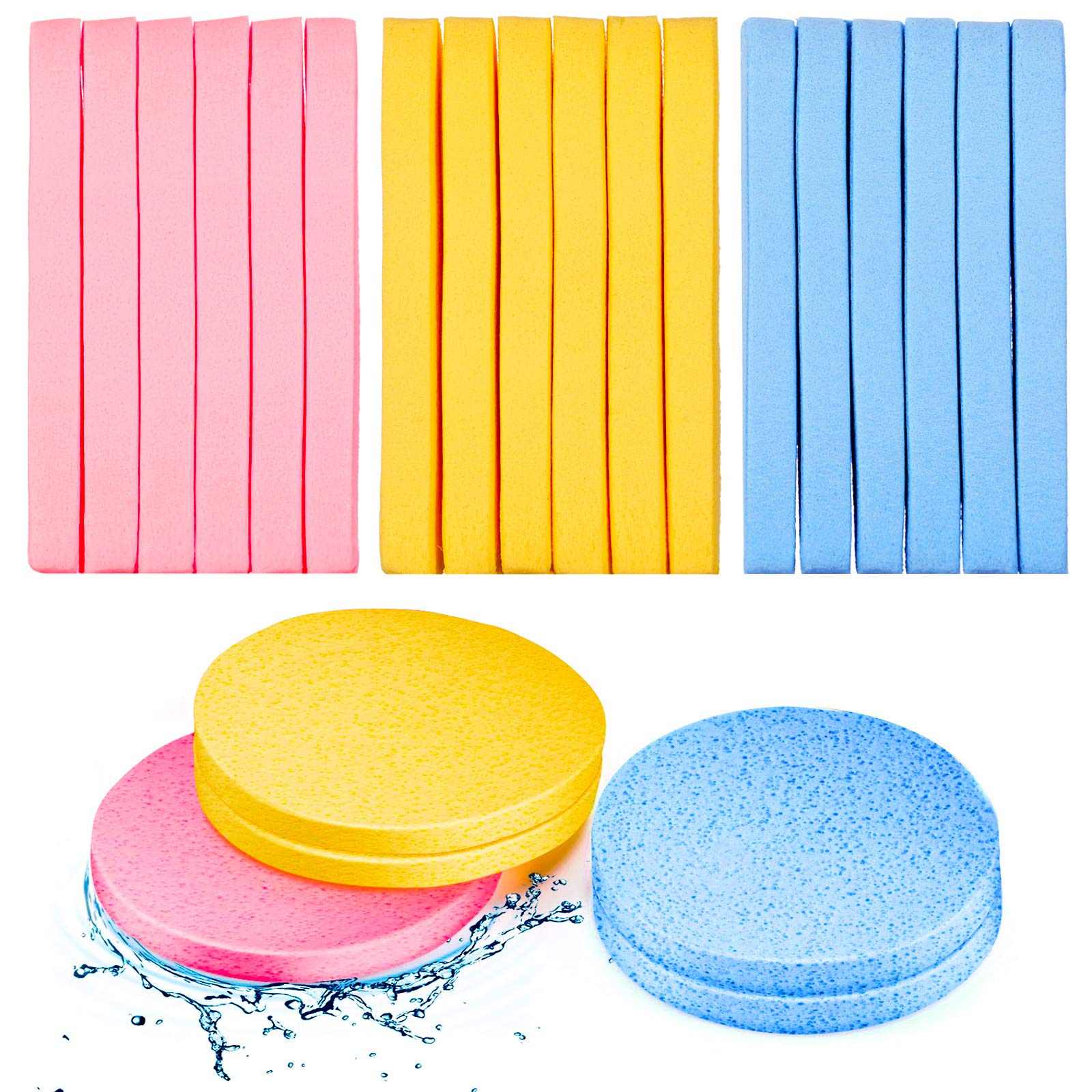 Foto 1 | Esponja Facial Comprimida Patelai De 120 Piezas Para Desmaquillar - Venta Internacional.