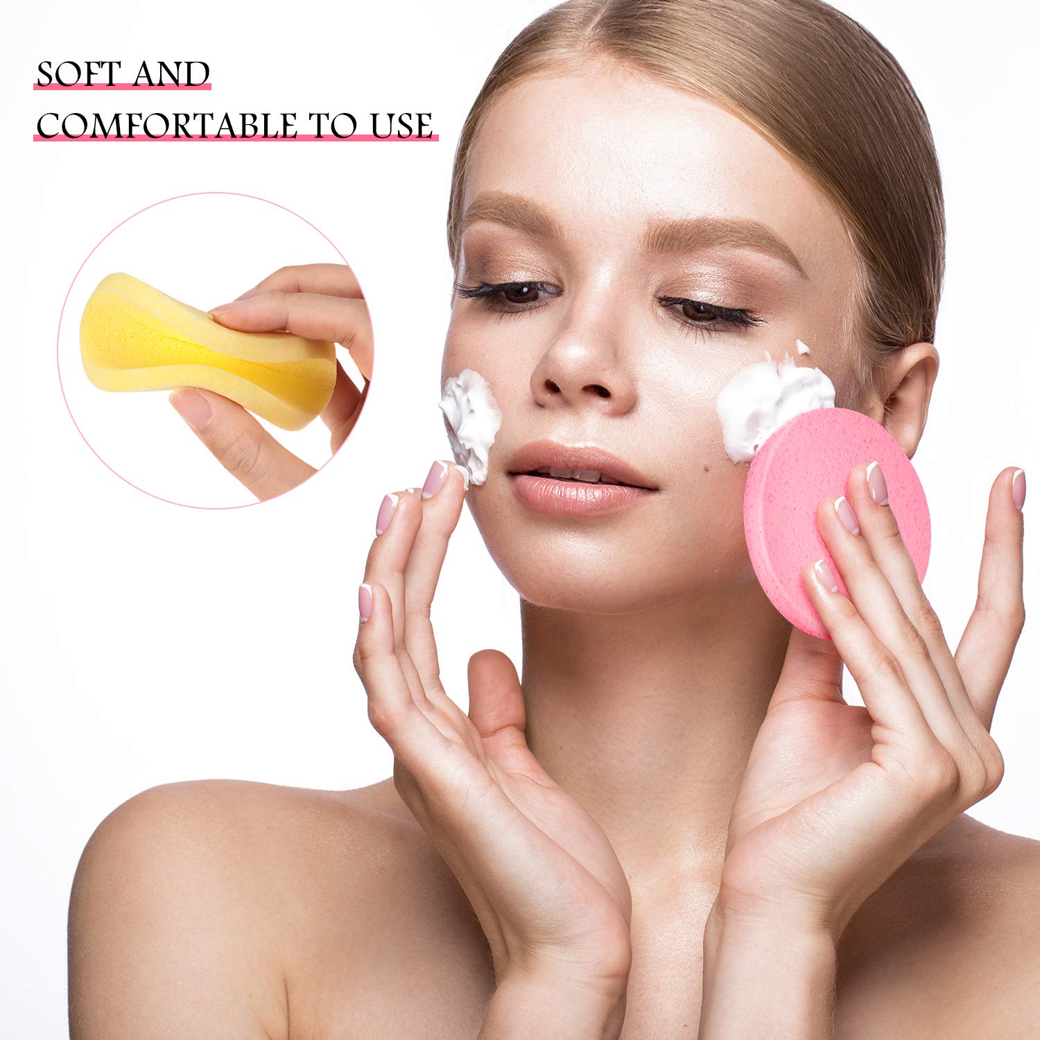 Foto 4 pulgar | Esponja Facial Comprimida Patelai De 120 Piezas Para Desmaquillar - Venta Internacional.