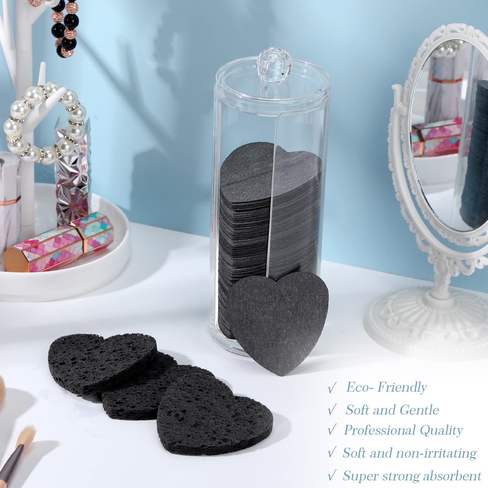 Foto 7 | Esponjas Faciales Comprimidas Sieral 120 Piezas Con Contenedor - Venta Internacional.