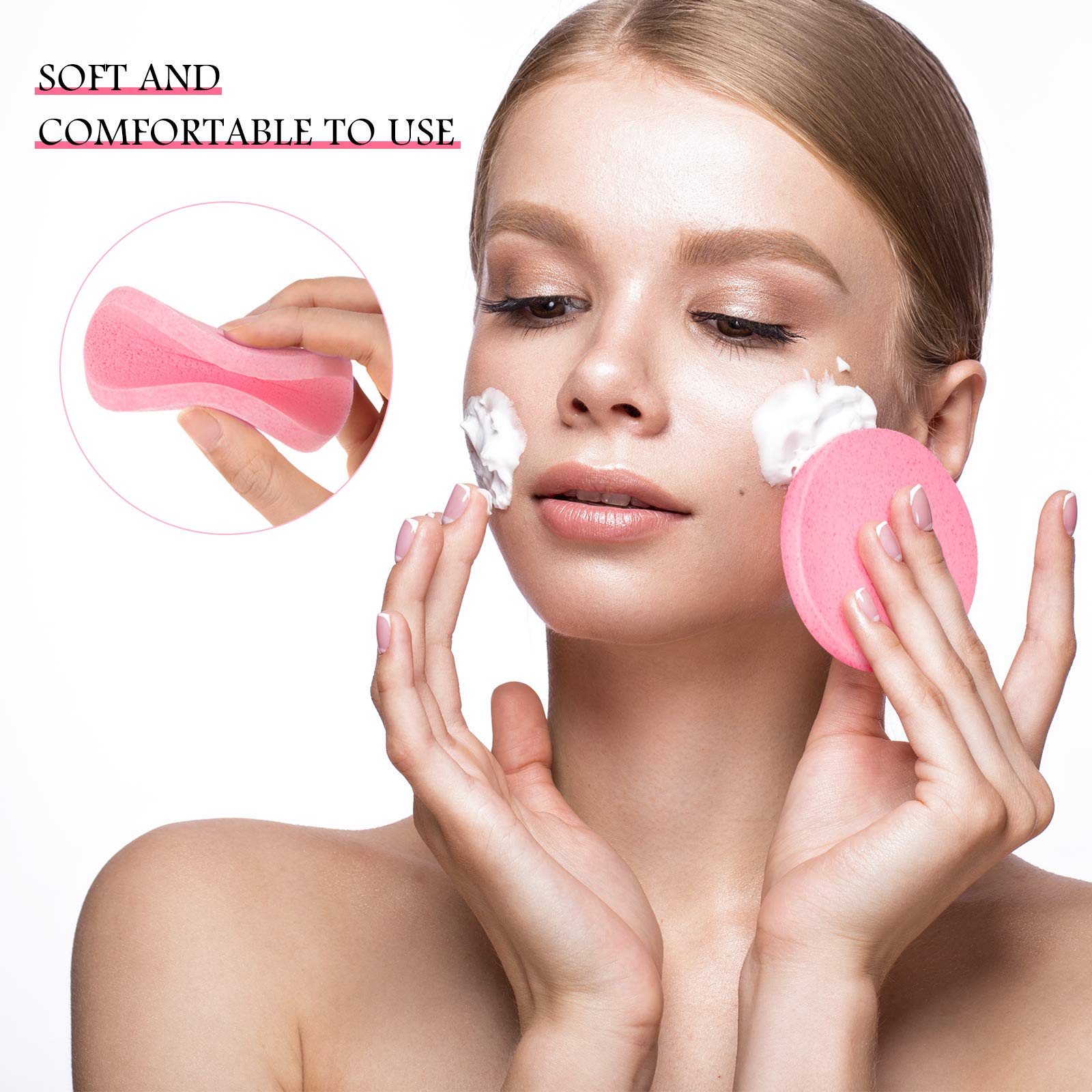 Foto 3 | Esponja Facial Comprimida Patelai De 120 Piezas Para Desmaquillar - Venta Internacional.