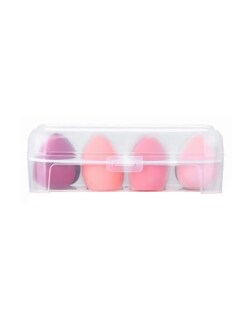 Foto 4 | Kit Esponja Maquillaje 8 Piezas Color Rosa Con Caja + Gratis Termo Güish De Regalo