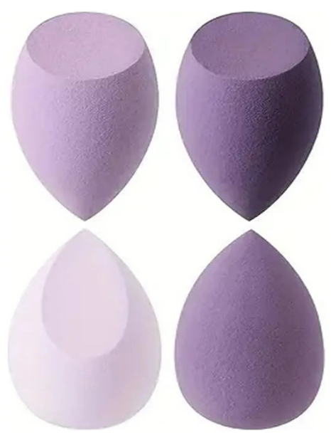 Foto 2 pulgar | Xtellar Set De Esponjas De Maquillaje Premium De 4 Piezas Para Máxima Versatilidad